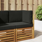  Zunanja blazina za kavč 3 pcs Črna Poliester, (5000202297) | Shoptok.si