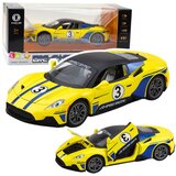Metalna svjetla sportskih automobila Zvuci Vožnja Žuta 1:22 | shoptok.hr