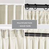Restilo Bež zavjesa za djelomično zamračenje od samta 140x270 cm Pleat – | shoptok.hr