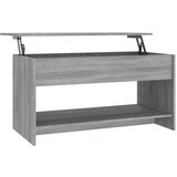 vidaXL Klubska mizica siva sonoma 102x50x52,5 cm konstruiran les, (20714557) | Shoptok.si