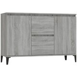 Maison Chic Komoda - Predalnik siva sonoma 104x35x70 cm konstruiran les, (21717277) Cene