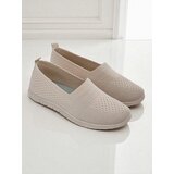 Resti Callista Women's Beige Moccasins Made of Breathable Fabric Spring Summer | shoptok.hr