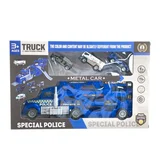 igračka, set policijskih automobila