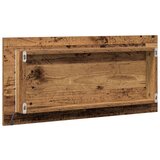  Ogledalo za kupaonicu s LED svjetlom staro drvo 80x37 cm | shoptok.hr