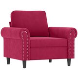 4-dijelni set sofa s jastucima crvena boja vina baršunasti | shoptok.hr