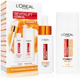 L´Oréal Paris Revitalift Clinical Vitamin C darilni set dnevna krema za obraz Revitalift Clinical Vitamin C Anti-UV Fluid SPF50 50 ml + serum Revitalift Clinical Vitamin C Serum 30 ml za ženske | Shoptok.si