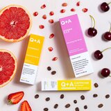 Q+A Vitamin A.C.E Warming Gel Mask toplotna gel maska za nego in sprostitev kože 75 ml za ženske | Shoptok.si