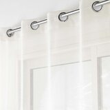 Douceur d intérieur Kremno bela prosojna zavesa 140x240 cm Lissea – | Shoptok.si