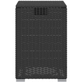  Pokrovni stol za spremnik propana crni 40x40x60 cm poliratan | shoptok.hr