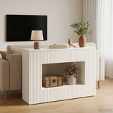  Konzolna stolica Bijeli 101 x 29 x 74 cm Konstrukcijsko drvo | shoptok.hr