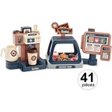 TechKidz 41-delna otroška kavarna s svetlobnimi in zvo?nimi u?inki, Modra / Rjava, (21552274) | Shoptok.si