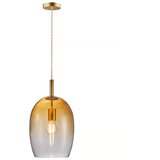 Nordlux visilica na sajli UMA 1xE27/40W/230V, prečnik 23 cm, braon/dimljeno staklo | Eponuda.com