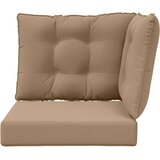  Zunanja blazina za kavč 3 pcs Taupe Poliester, (5000202300) | Shoptok.si