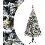  Umjetno božićno drvce Bijelo 150 cm PVC i Čelik i Plastika | shoptok.hr