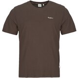 PepeJeans Majice s kratkimi rokavi CONTRAST CONNOR Kostanjeva Cene