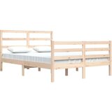  Posteljni okvir iz trdne borovine 140x200 cm, (20647670) | Shoptok.si