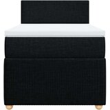 Box spring krevet s madracem crni 80 x 200 cm od tkanine | shoptok.hr