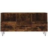 vidaXL TV omarica dimljeni hrast 102x36x50 cm inženirski les | Shoptok.si