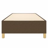  Okvir za krevet s oprugom tamnosmeđi 80x200 cm od tkanine | shoptok.hr
