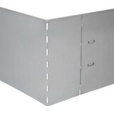  20 fleksibilnih ograj za trato pocinkano jeklo 100x14cm | Shoptok.si