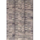 Agnella Siva volnena preproga 160x240 cm Grids – Cene