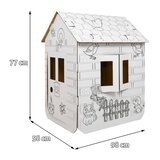 House XXL with horses 3D coloring book for children | shoptok.hr