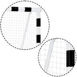  Nogometni gol 180 x 120 x 60 cm ns-464 crno-bijeli | shoptok.hr