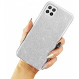 Nillkin Silikonski ovitek z bleščicami Bling za Xiaomi Redmi 9C - srebrn | Shoptok.si