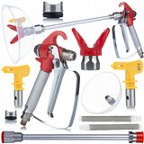 Rosfix KOMPLET ENOTE ZA BARVANJE Z ZAŠČITO PRED BRIZGANJEM (PIŠTOLA, ZAŠČITA, KOPJE 30 CM, ŠČITNIK, ŠOBA)+DOZIRNA ŠOBA 517+2X FILTER ZA PRSTE 60 OČES, (21736777) Cene