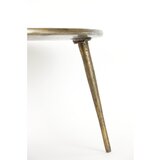 Light & Living Metalni okrugao stolić za kavu u brončanoj boji ø 67,5 cm Babina – | shoptok.hr