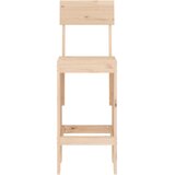  Barski stolci 2 kom 40 x 48,5 x 115,5 cm od masivne borovine | shoptok.hr