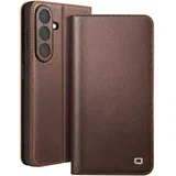 Denarnica etui Galaxy S26 z mat videzom usnja in stojalom, Rjava, (5000274425)