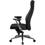 MID.YOU pisarniški stol tekstil črna | Shoptok.si