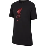 Nike LIVERPOOL FC Dječja majica, crna, veličina