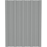 Krovni panel 12 pcs Siva 60 x 45 cm Pocinčani čelik | shoptok.hr