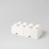 Lego bijela kutija za pohranu s dvije ladice | shoptok.hr