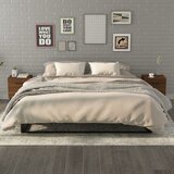  Noćni ormarići 2 kom boja smeđi hrasta 40 x 35 x 47,5 cm | shoptok.hr