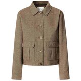 PepeJeans Plašči PL4024377 CHOCOLATE Kostanjeva Cene