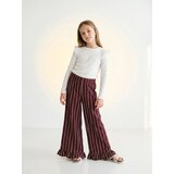 Sinsay Pamučne hlače širokih nogavica na pruge | shoptok.hr