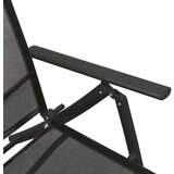In Vrtna garnitura 3-delna tekstil in aluminij črna | Shoptok.si