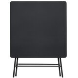 5five Five sklopivi stol 80x80 cm crni | shoptok.hr