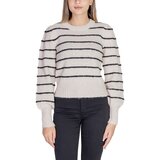 Jacqueline De Yong Puloverji JDYSIGRID LIFE L/S ONECK PUFFDOT PUL KNT 15304813 Siva Cene