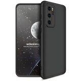GKK Zaštitna futrola 360 - Prednji i stražnji poklopac cijelog mobitela za Huawei P40 - Crna Cijene