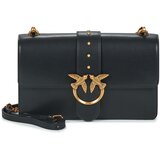 Pinko Torbe za čez ramo LOVE ONE CLASSIC ST. CL VITELLO SETA Črna Cene