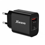  Xwave H20AC 20w USB brzi ZIDNI punjac za mobilne,tablete,dual A+C,PD,Crni | ePonuda.com