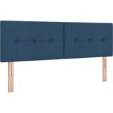 Box Spring Krevet s Madracem Plava 140x200 cm Tkanina | shoptok.hr