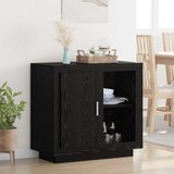 vidaXL Kreveta Crni hrast 40 x 80 x 75 cm Konstruirano drvo Cijene