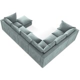 Makamii Modra kotna sedežna garnitura (levi kot/v obliki črke "U") Manao – | Shoptok.si