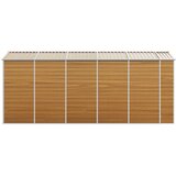  Vrtno spremište svjetlosmeđe 191 x 470 x 198 cm pocinčani čelik | Eponuda.com