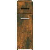 Ormarić za lijekove boja dimljenog hrasta 20x45,5x60 cm drveni | shoptok.hr